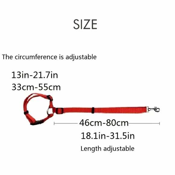 New Dog Safety Strap For Car / Truck / Auto Sky Blue - Picture 5 of 7